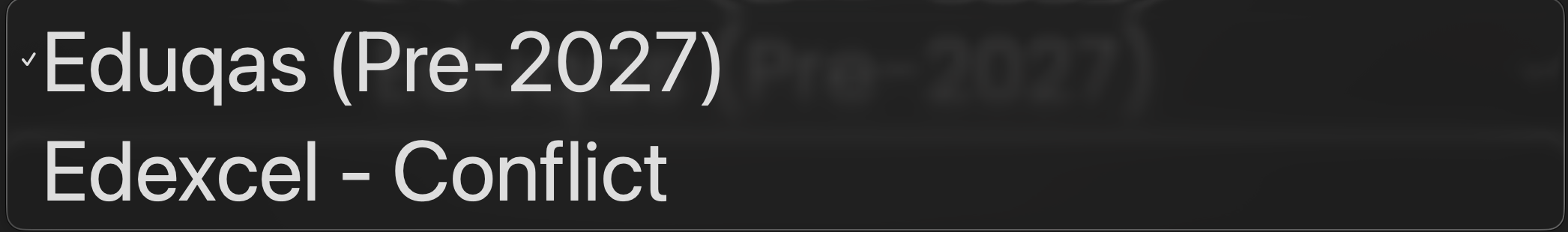 Dropdown menu of different poems to select.
