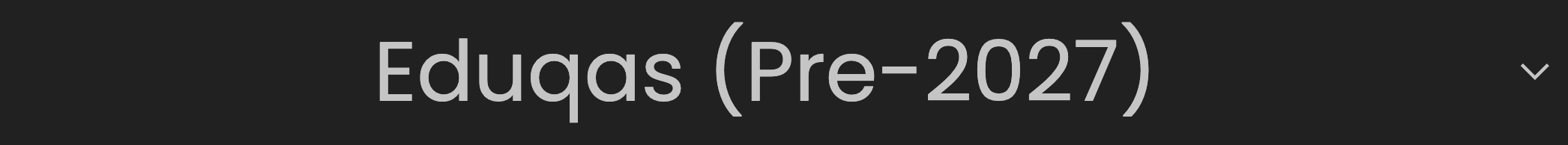 Name of anthology, used to open dropdown menu.